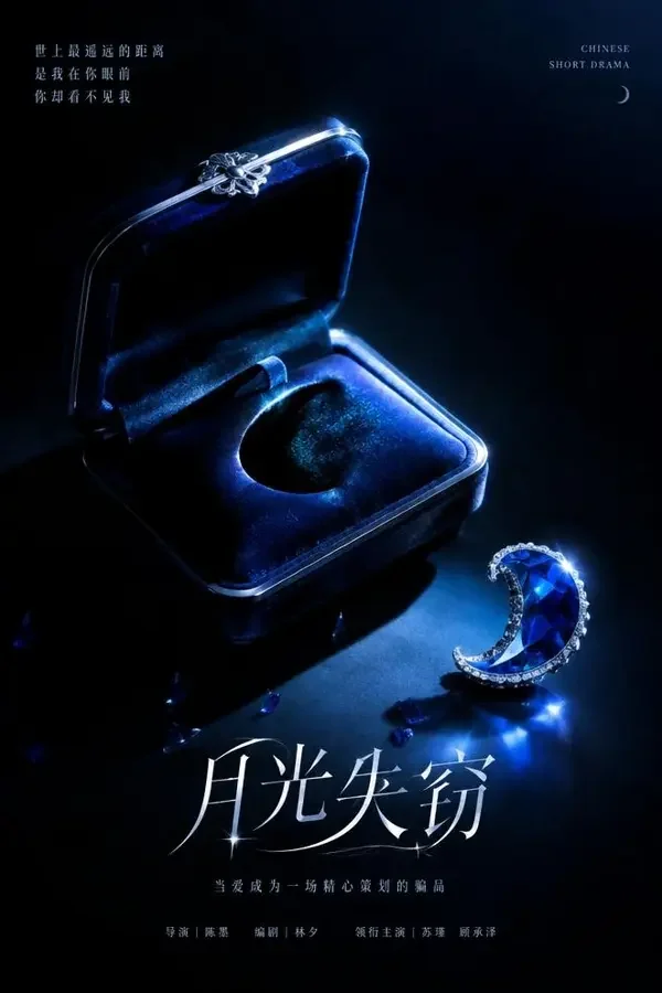 黄果短剧《失窃的蓝月》珠宝失窃案封面
